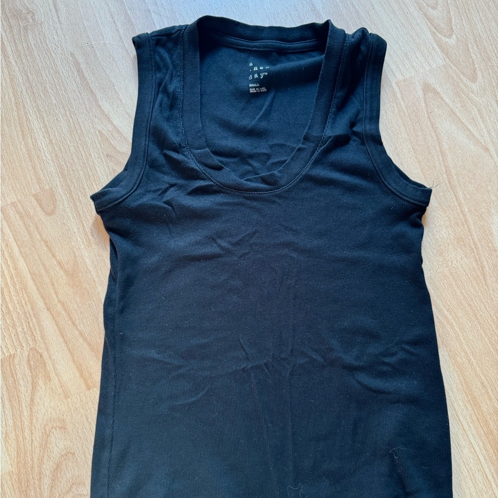 A NEW DAY basic black tank
